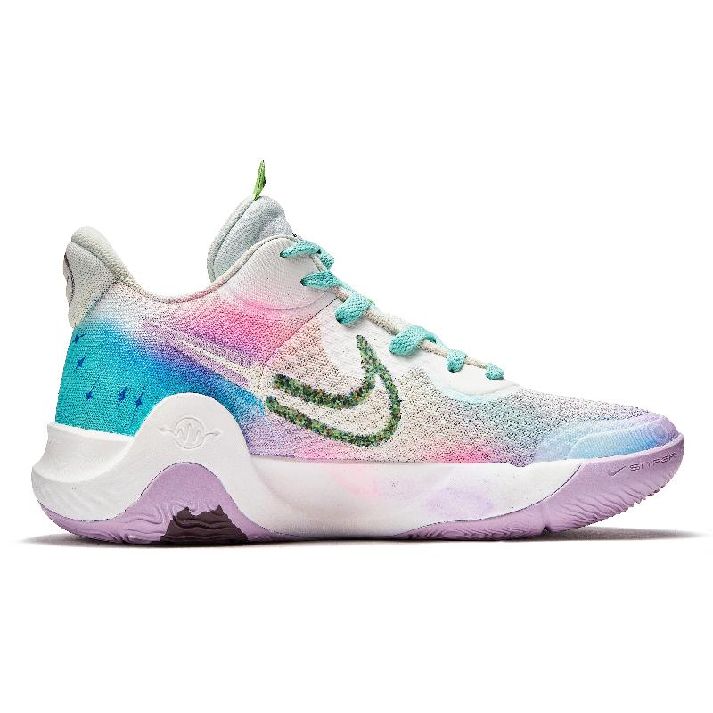 [Custom Air mixing]  KD Trey 5 IX Vintage Basketball Shoes Unisex Mid-top Blue/Purple