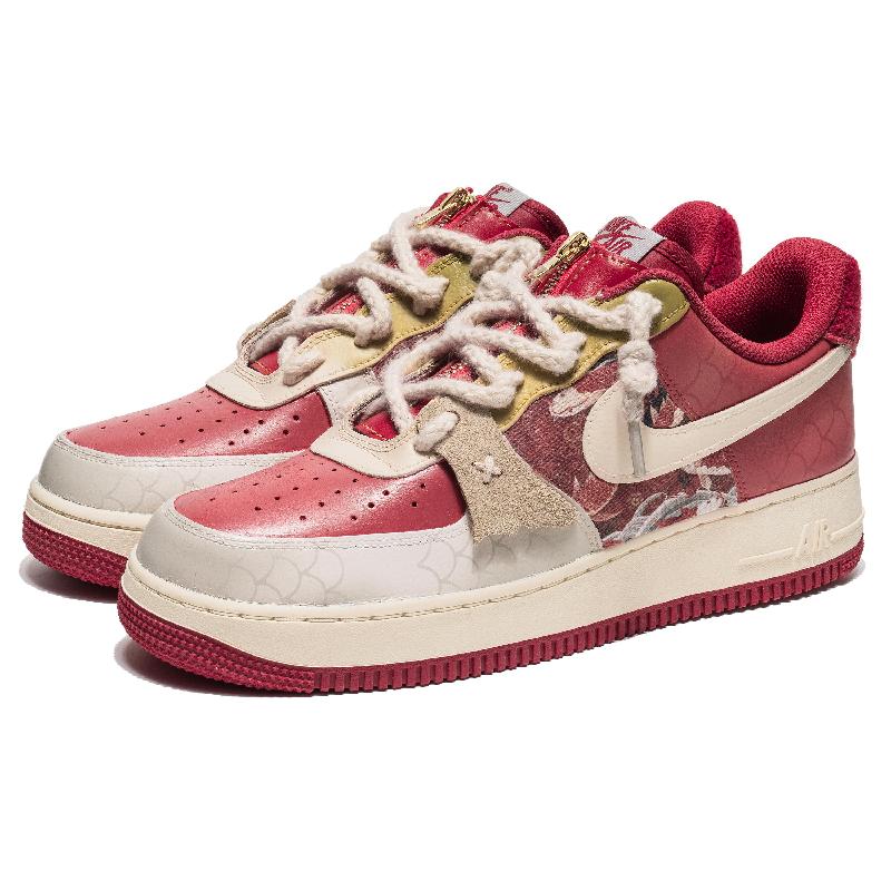 [Custom Lucky koi carp]  Air Force 1 Skateboarding Shoes Men