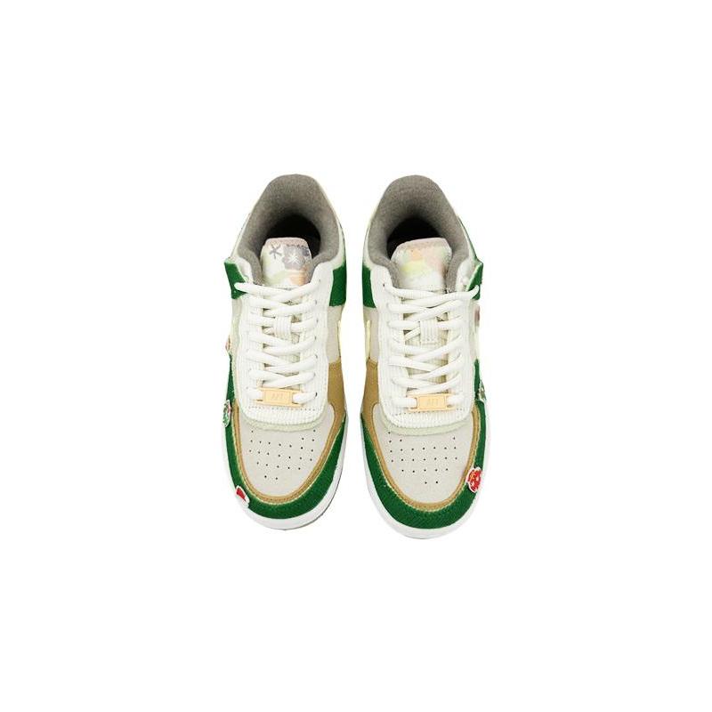 [Custom Women's patch Christmas QD]  Air Force 1 Skateboarding Shoes Women's