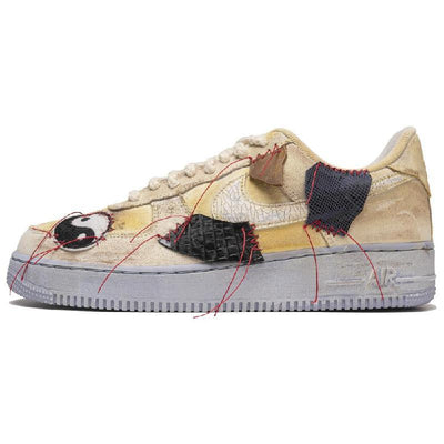 [Custom Doomsday Dune]  Air Force 1 Skateboarding Shoes Men Low-top Black