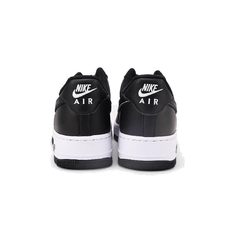 [Custom 59 Men's and women's identical black and white three]  Air Force 1 Skateboard Shoes Unisex Low-Top Black White