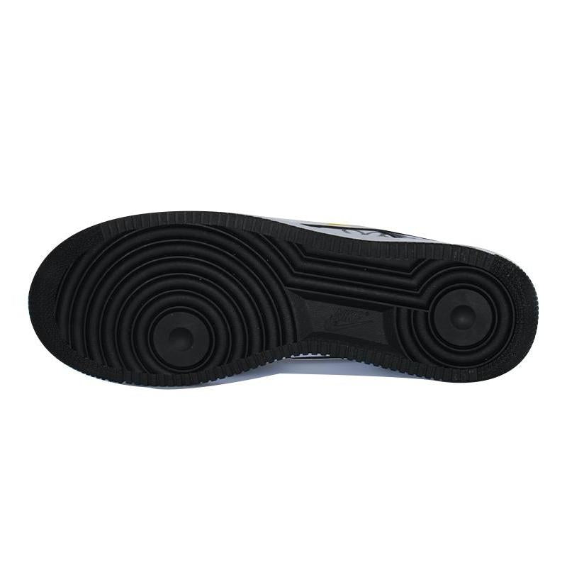 [Custom Love Daisy]  Air Force 1 Skateboarding Shoes Men Low-top White/black