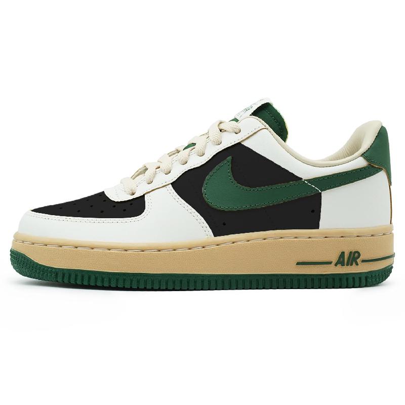 [Custom Female soul shepherd]  Air Force 1 Skateboard Shoes Women's Low-Top Black/White/Green