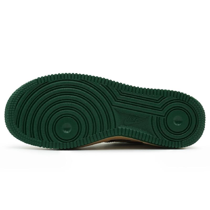 [Custom Female soul shepherd]  Air Force 1 Skateboard Shoes Women's Low-Top Black/White/Green