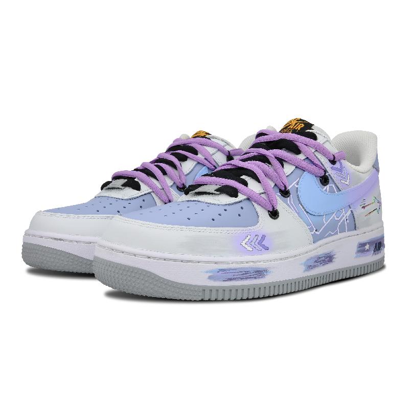 [Custom The future of Technology]  Air Force 1 Skateboarding Shoes Unisex