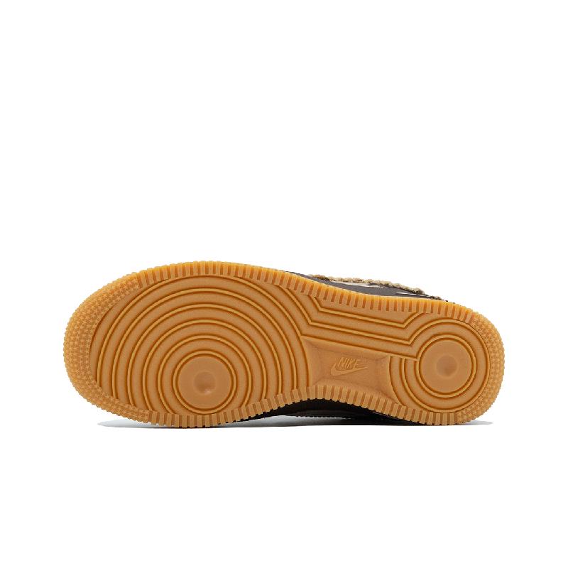 [Custom Hot winter]  Air Force 1 Skateboard Shoes Women's Low-Top Beige