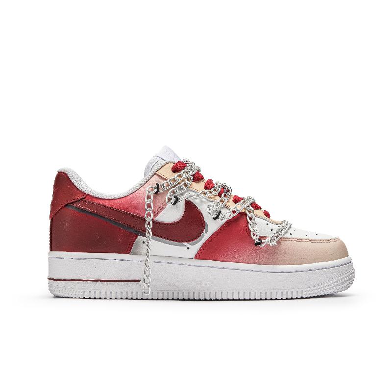 [Custom Pray for blessings]  Air Force 1 Kids' Skateboarding Shoes Grade School
