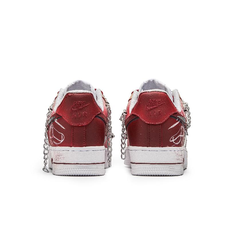 [Custom Pray for blessings]  Air Force 1 Kids' Skateboarding Shoes Grade School