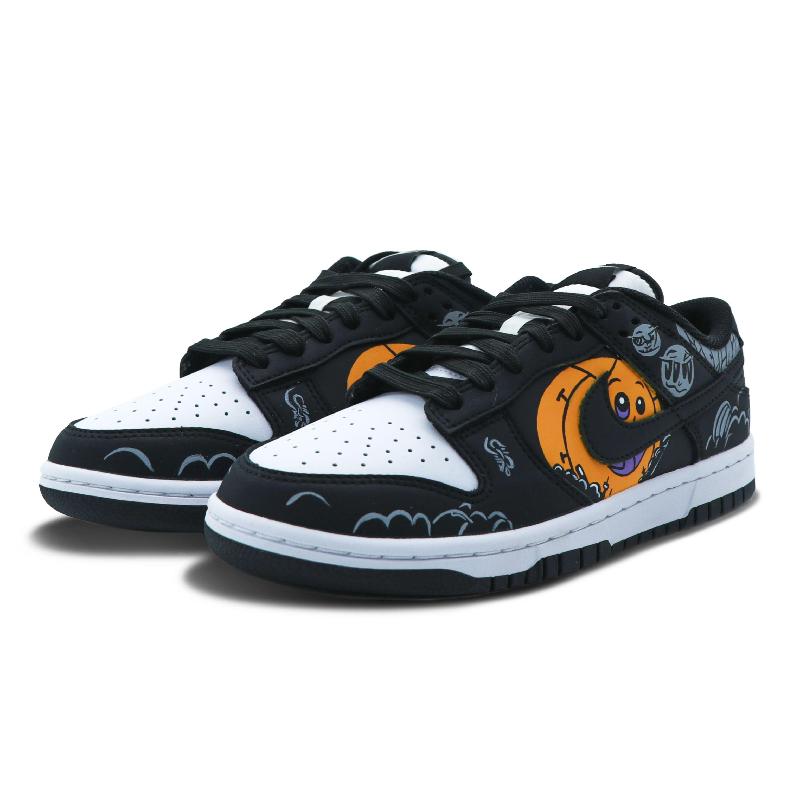 [Custom Halloween Pumpkin]  Dunk Skateboarding Shoes Unisex