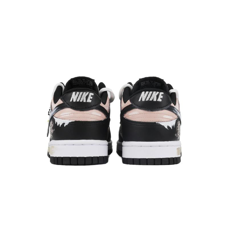 [Custom American-style dirty pink, black, white and grey for both men and women]  Dunk Skateboarding Shoes Unisex