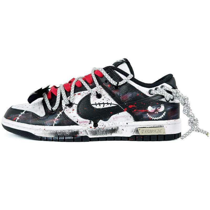 [Custom Devil's Wings]  Dunk Skateboarding Shoes Unisex