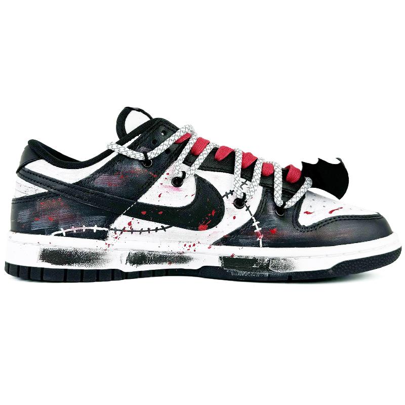 [Custom Devil's Wings]  Dunk Skateboarding Shoes Unisex