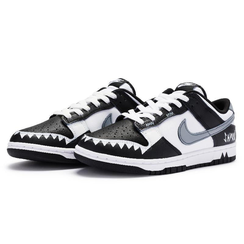 [Custom Cool Shark for men]  Dunk Skateboarding Shoes Unisex