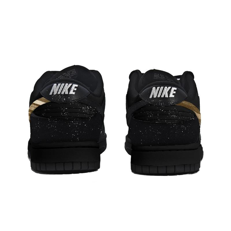 [Custom Men's Saturn]  Dunk Skateboarding Shoes Men Low-top Black Beige