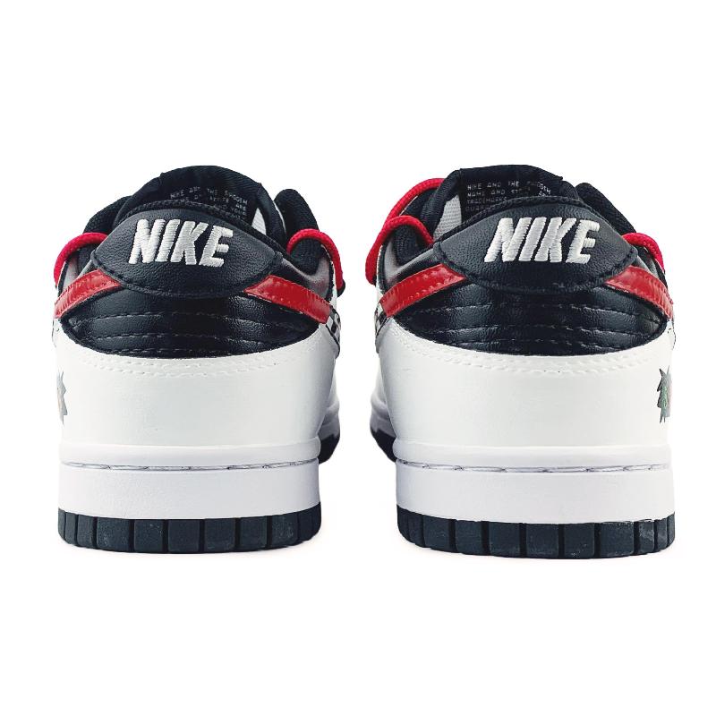 [Custom Men's and women's Racing clubs]  Dunk Skateboarding Shoes Unisex Low-top Black