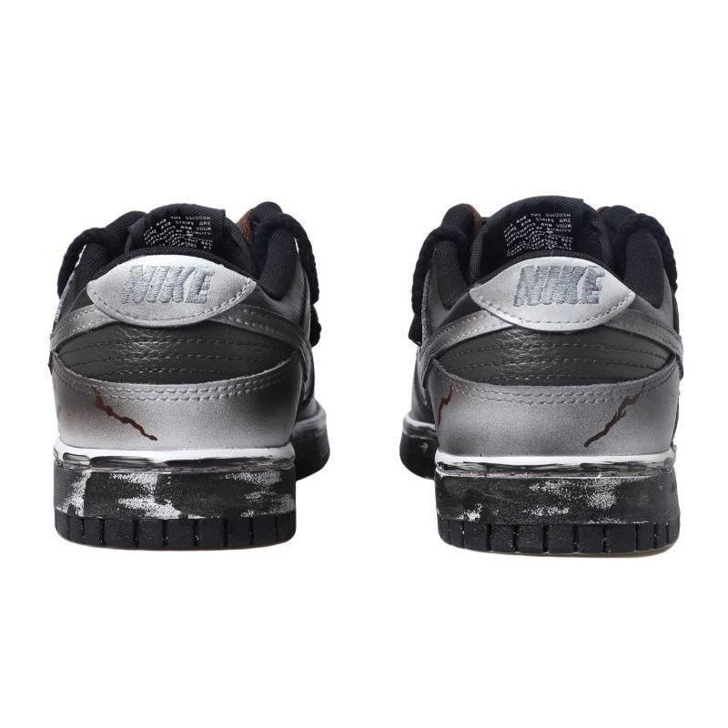 [Custom The smiling with a sticker]  Dunk Skateboarding Shoes Men