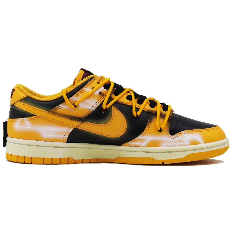 [Custom Yellow alert]  Dunk Skateboarding Shoes Men