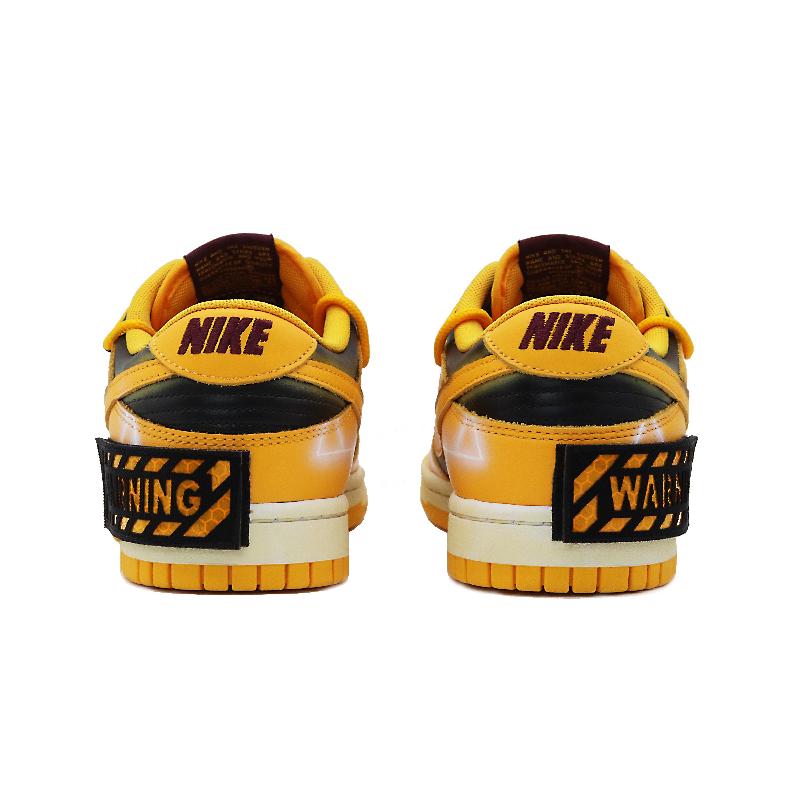 [Custom Yellow alert]  Dunk Skateboarding Shoes Men