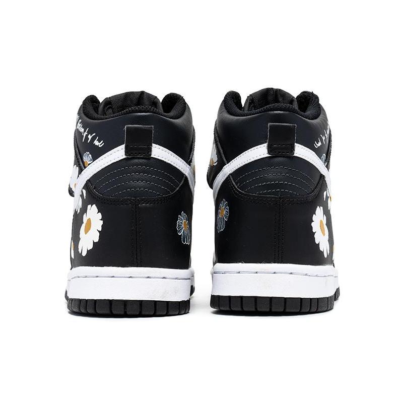 [Custom The men's Daisy is in black and white]  Dunk Skateboarding Shoes Men
