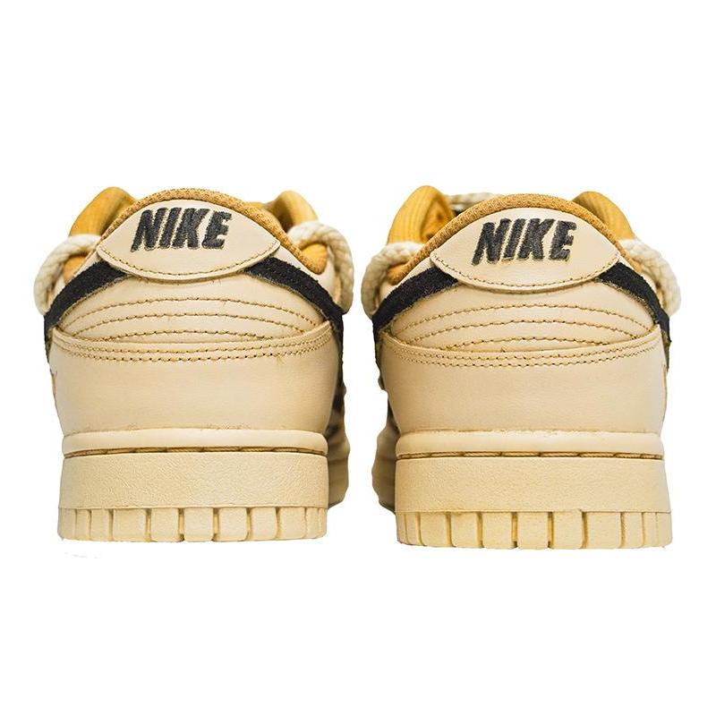 [Custom The dry bread for women is yellow, brown and black]  Dunk Skateboarding Shoes Women's