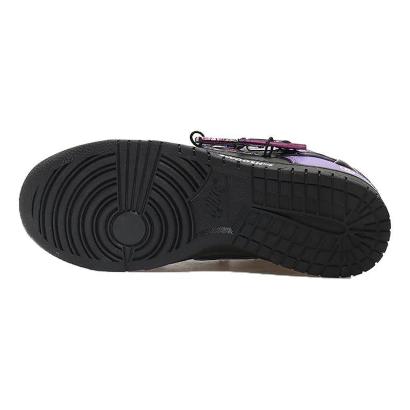 [Custom Men's lightning hook in purple and black]  Dunk Skateboarding Shoes Men