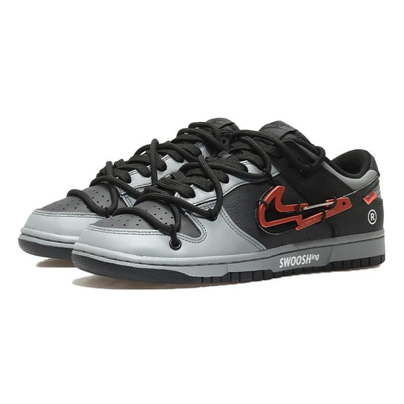 [Custom Men's lightning hook black]  Dunk Skateboarding Shoes Men