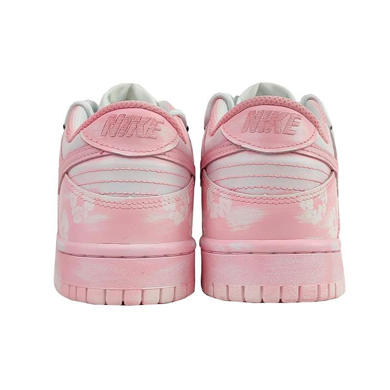 [Custom Men's cotton pink]  Dunk Skateboarding Shoes Men