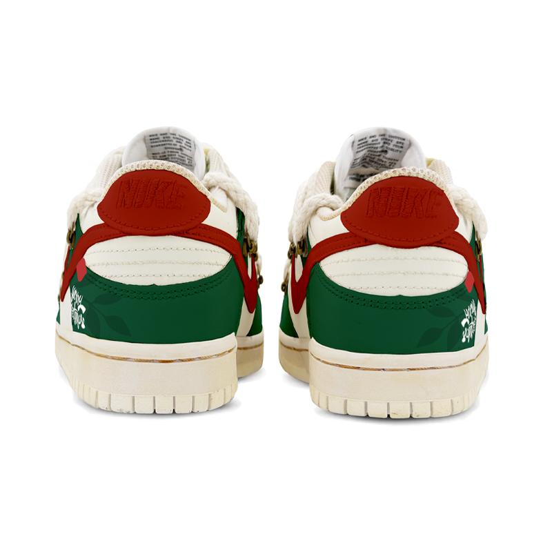 [Custom Christmas tree]  Dunk Skateboarding Shoes Men