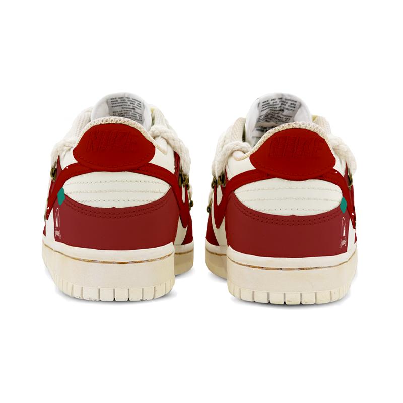 [Custom Snowy Christmas]  Dunk Skateboarding Shoes Men