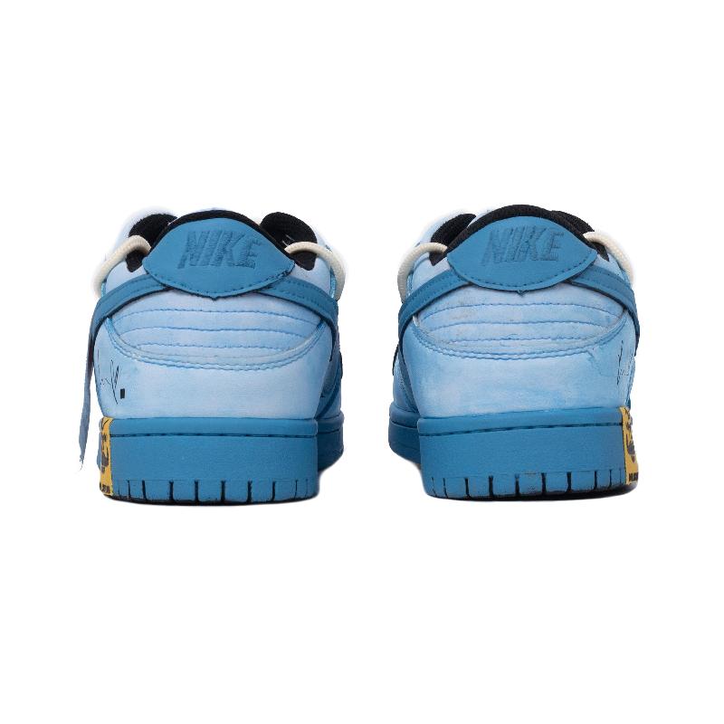 [Custom Men's style: Misty Glacier Blue]  Dunk Skateboarding Shoes Men