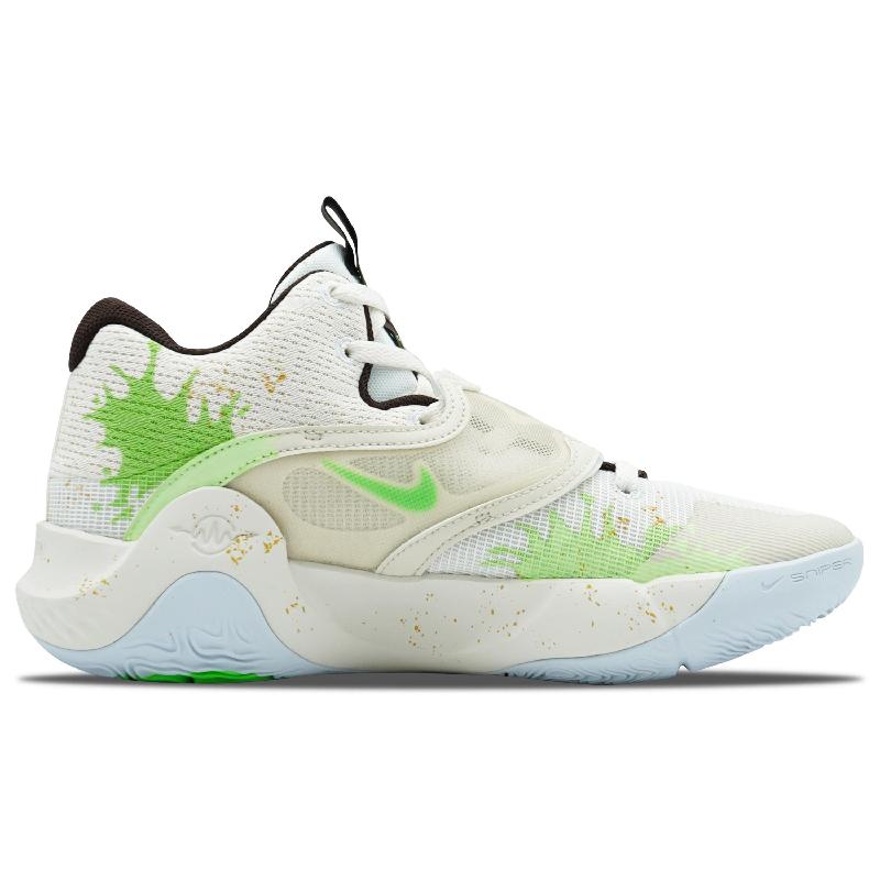 [Custom Hip-hop street]  KD Trey 5 X Basketball Shoes Men Low-Top Green