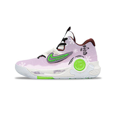 [Custom River Moon]  KD Trey 5 X Basketball Shoes Men Low-Top Purple/White