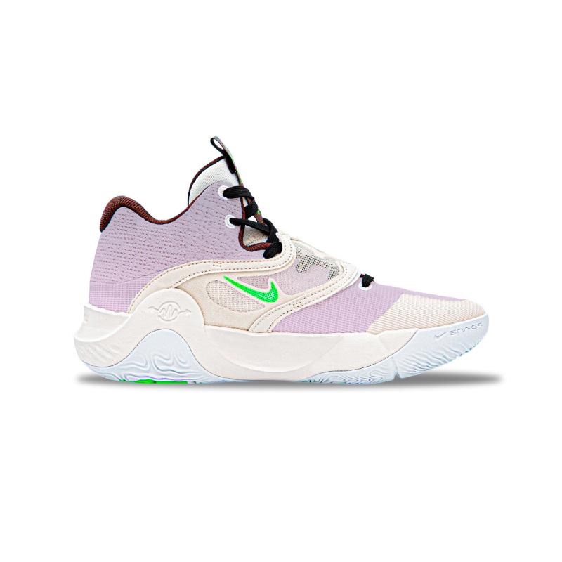 [Custom River Moon]  KD Trey 5 X Basketball Shoes Men Low-Top Purple/White