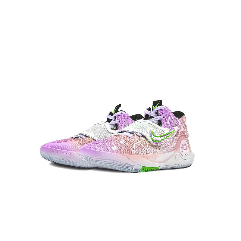 [Custom Seaside summer]  KD Trey 5 X Basketball Shoes Men Low-Top Purple/Orange