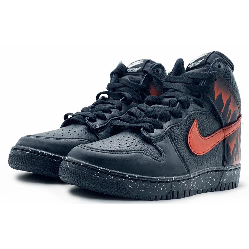 [Custom Burning Soul]  Dunk Skateboarding Shoes Unisex Black/Red