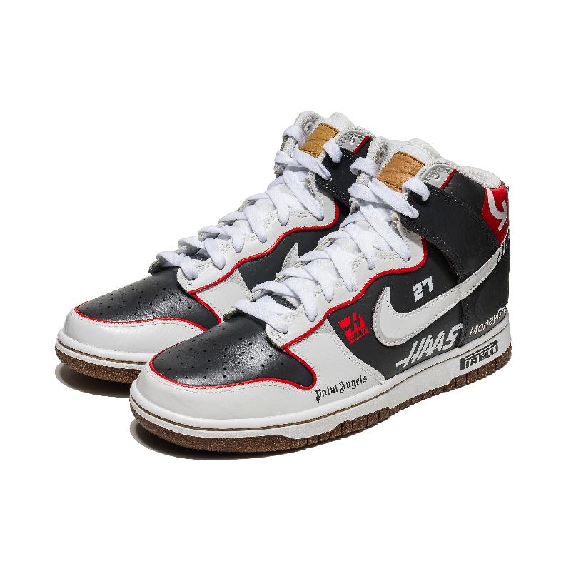 [Custom Track Legend]  Dunk Skateboarding Shoes Men High-top Gray