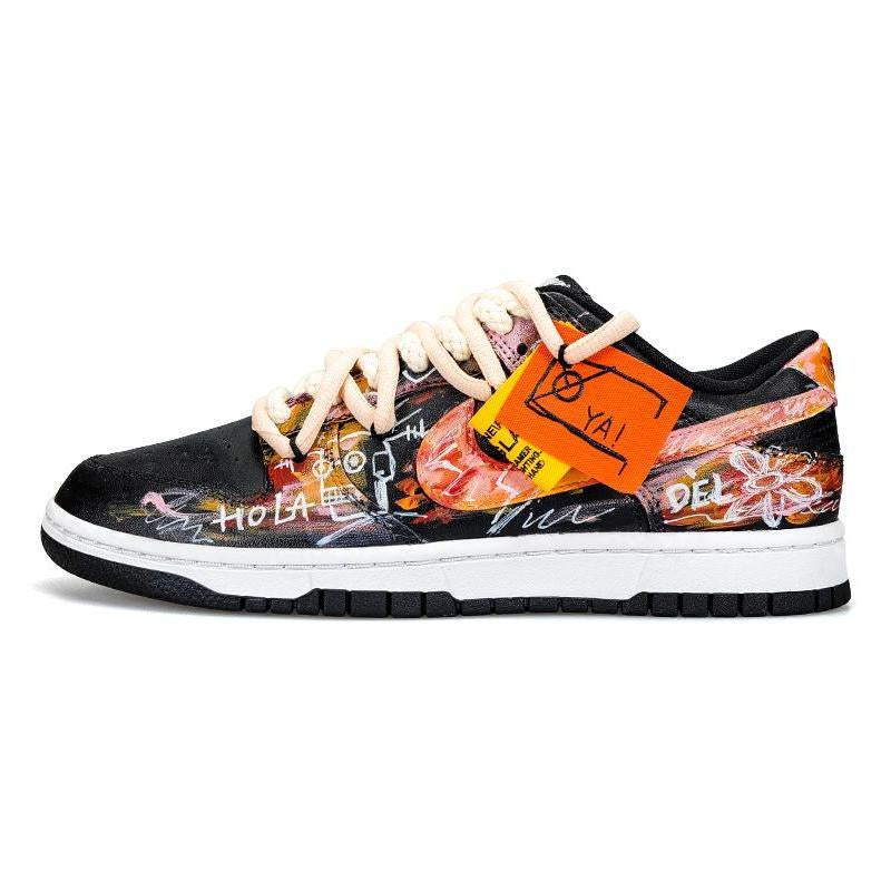 [Custom Contemporary art]  Dunk Skateboarding Shoes Men