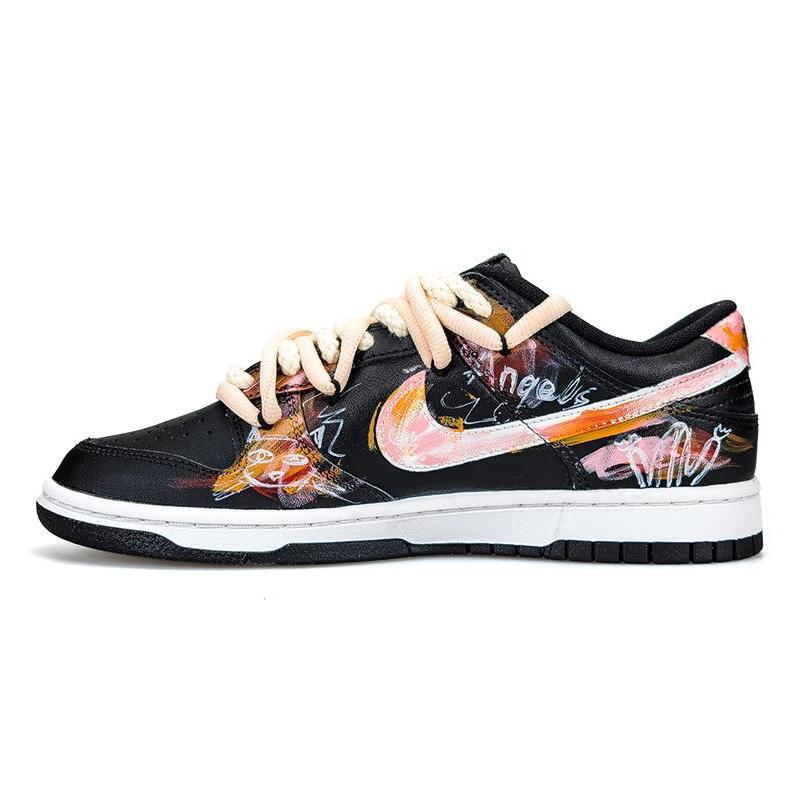[Custom Contemporary art]  Dunk Skateboarding Shoes Men