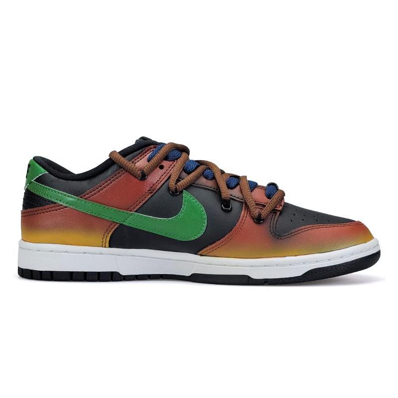 [Custom Elk Forest]  Dunk Skateboarding Shoes Men Low-top Black/White/Yellow/Orange/Brown/Green