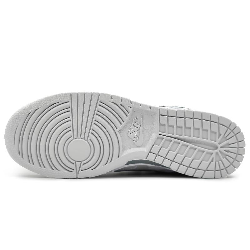 [Custom White Phoenix Yinfei Men's Grey gold version]  Dunk Skateboarding Shoes Men