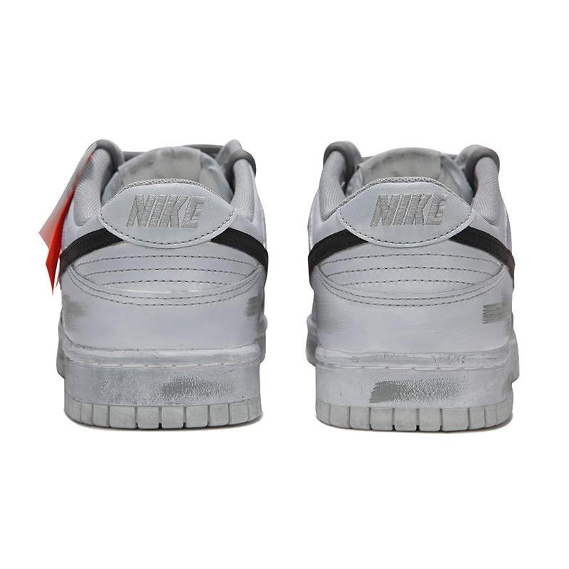 [Custom Men's high street industrial grey]  Dunk Skateboarding Shoes Men