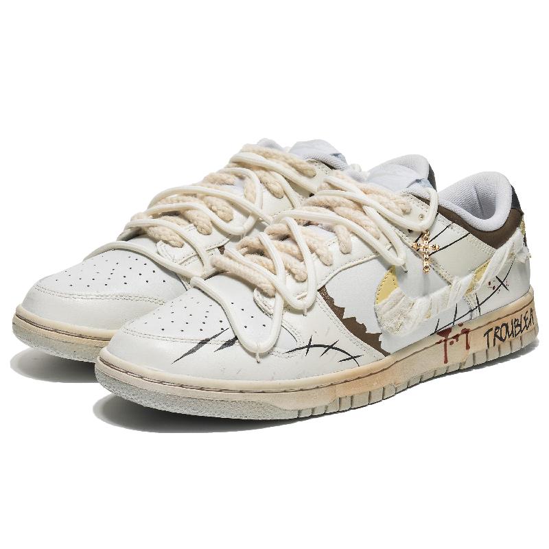 [Custom The Mummy of Halloween]  Dunk Skateboarding Shoes Men