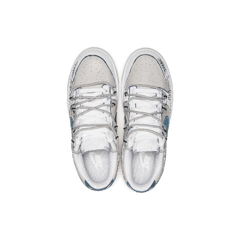 [Custom A line of starry wishes]  Dunk Skateboarding Shoes Men Low-top Black