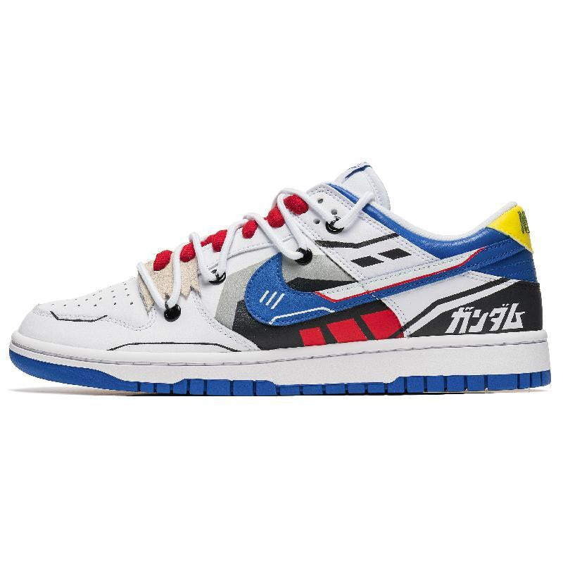 [Custom Free Gundam]  Dunk Skateboarding Shoes Men