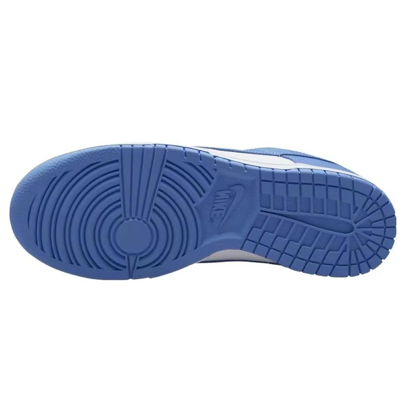 [Custom Bibo Cashew Nuts]  Dunk Skateboarding Shoes Unisex Low-top Purple/Blue