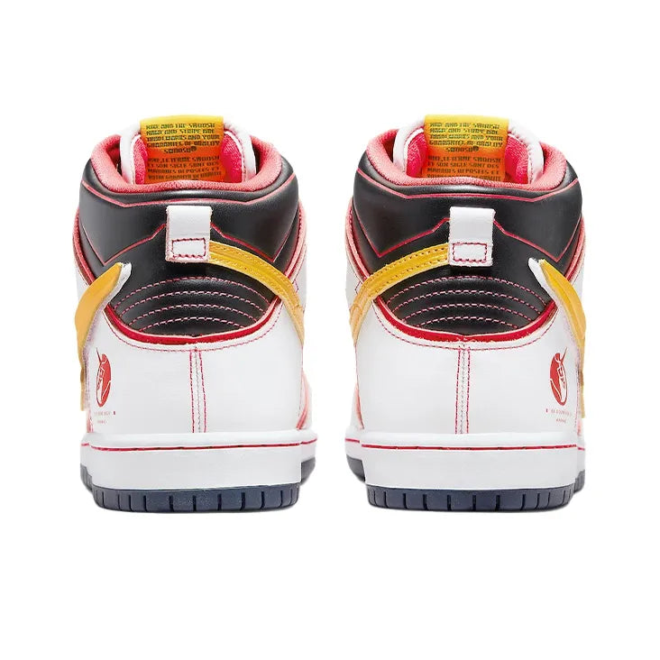 [Custom Gundam Unicorn, Velcro] Dunk Pro QS Skateboarding Shoes Unisex Low-top