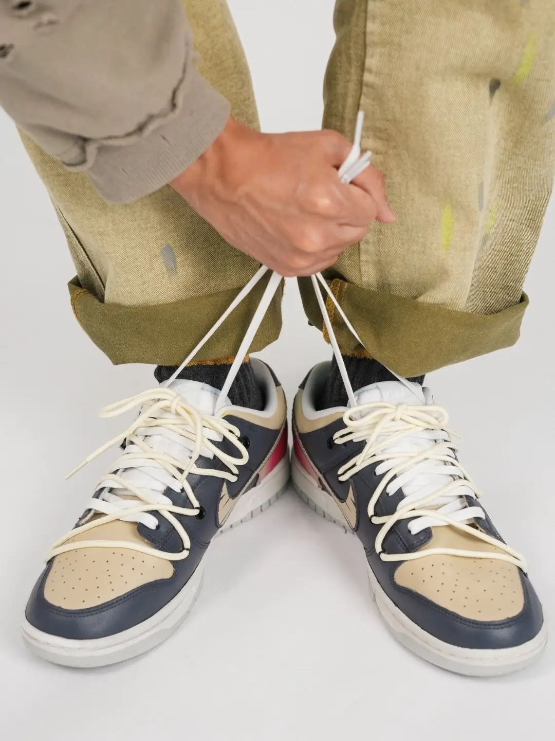 [Custom Dark Harvest] Dunk Skateboarding Shoes Unisex Low-top Black/Red