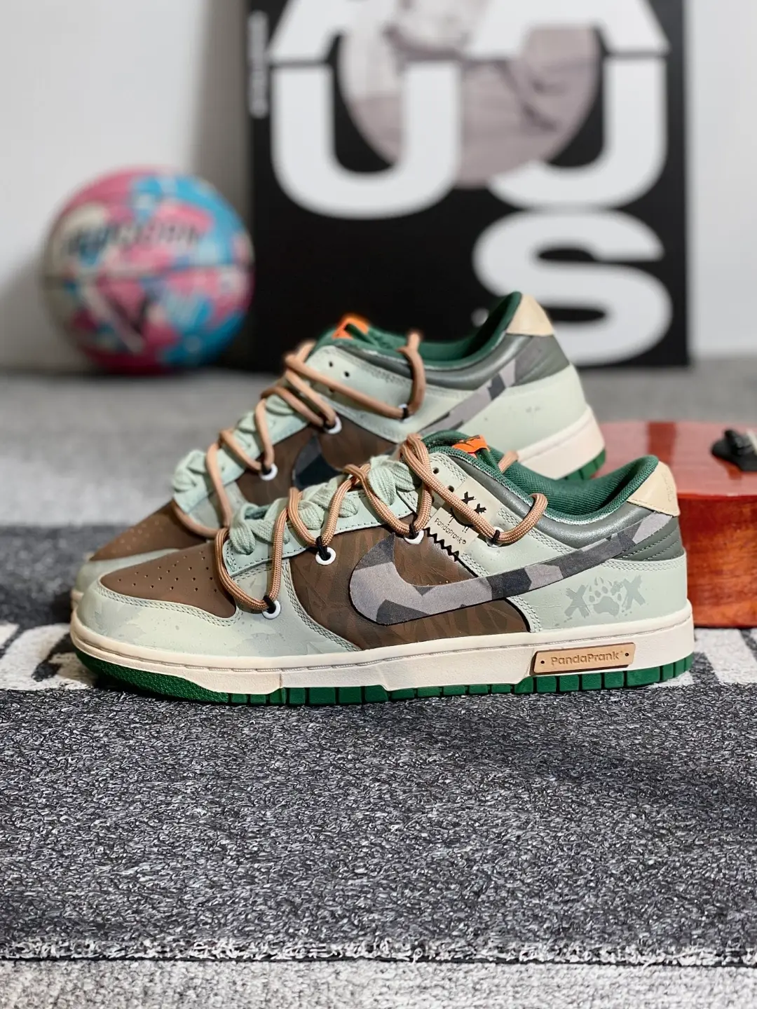 Lush Foliage - Men's Dunk Low Custom