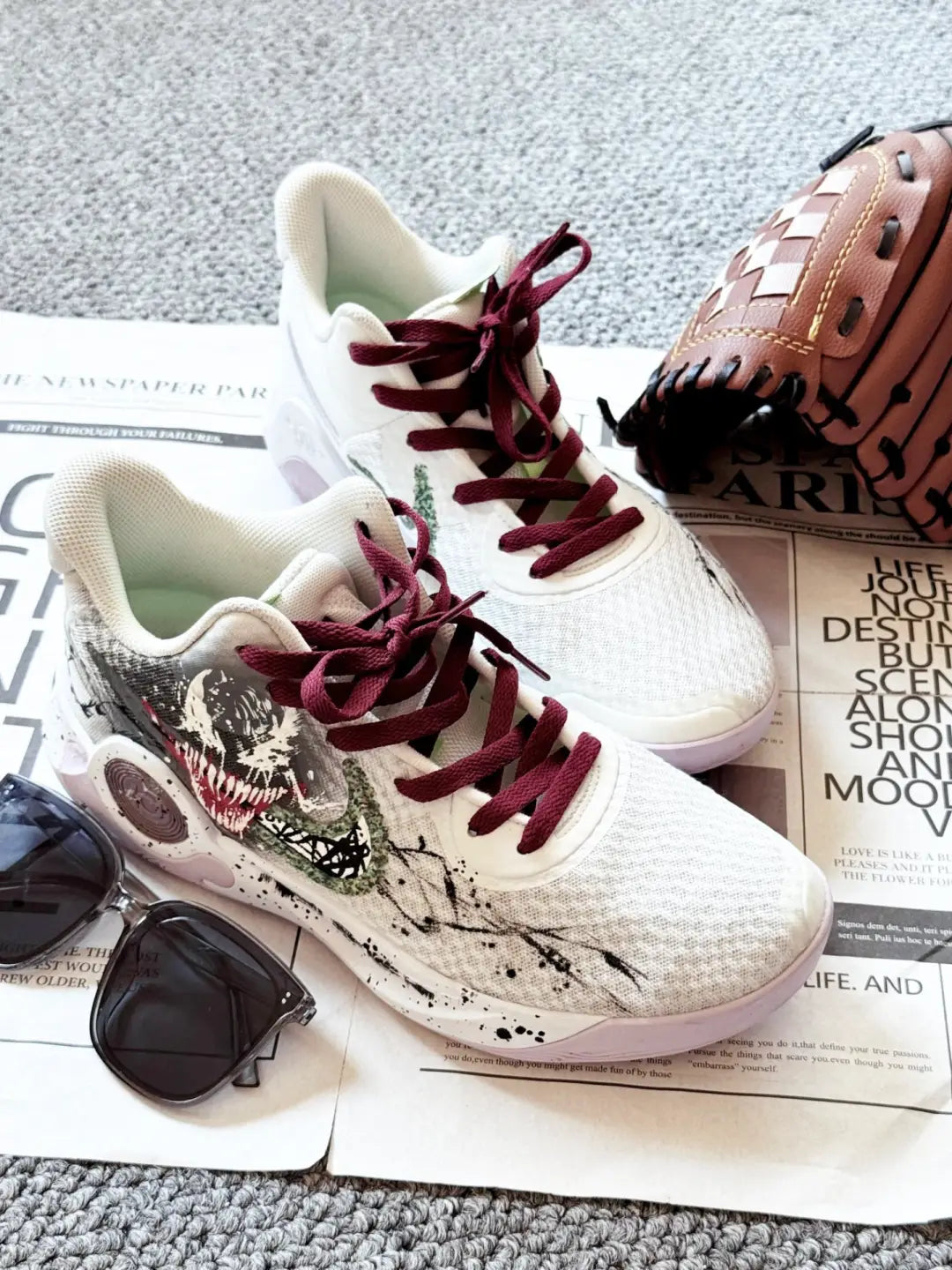 [Custom Men's five-kill rock]  KD Trey 5 IX Basketball Shoes Men