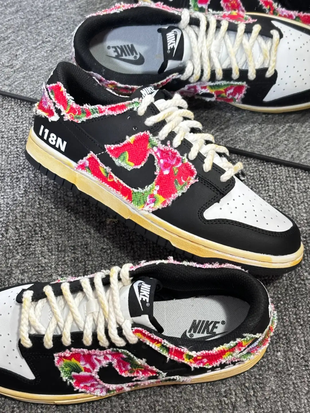 [Custom Northeast Magnolia]  Dunk Skateboarding Shoes Unisex